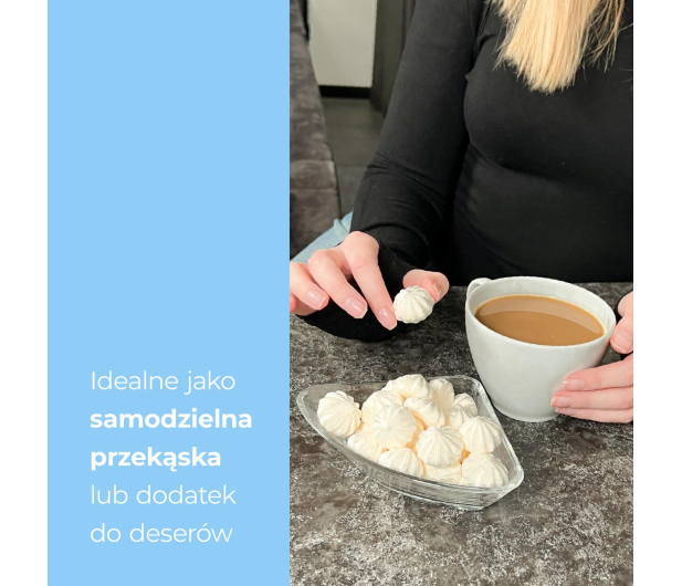 LOCCO 48 kcal Niskokaloryczne bezy proteinowe Naturalne - 1503766 - zdjęcie 4